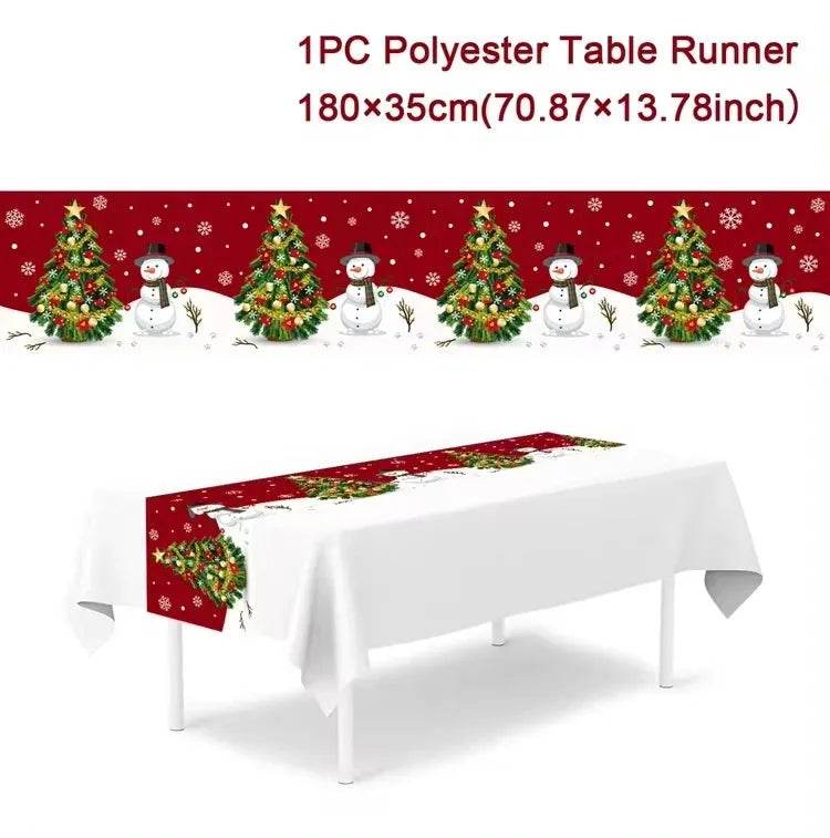 Table Runner - Eco Christmas 2025 Decor - Iron Phoenix GHG