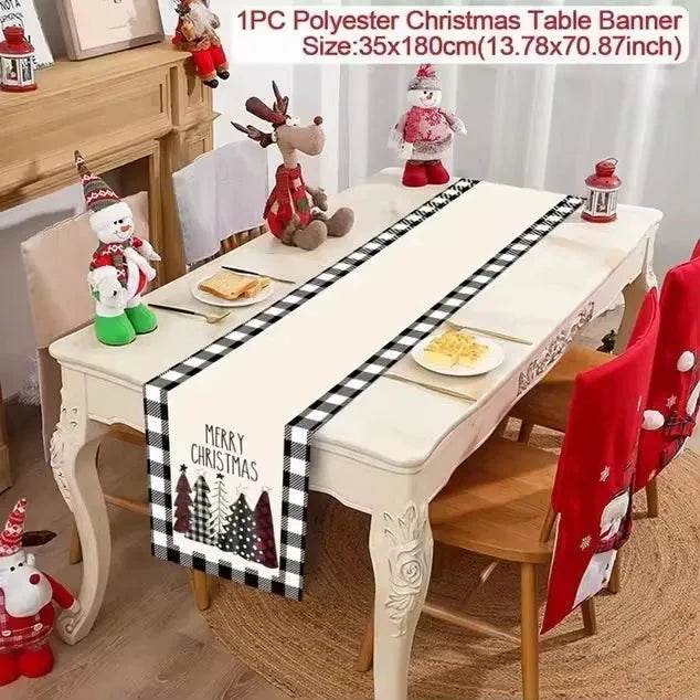 Table Runner - Eco Christmas 2025 Decor - Iron Phoenix GHG