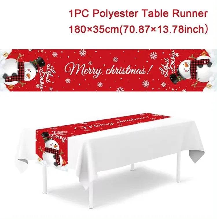 Table Runner - Eco Christmas 2025 Decor - Iron Phoenix GHG