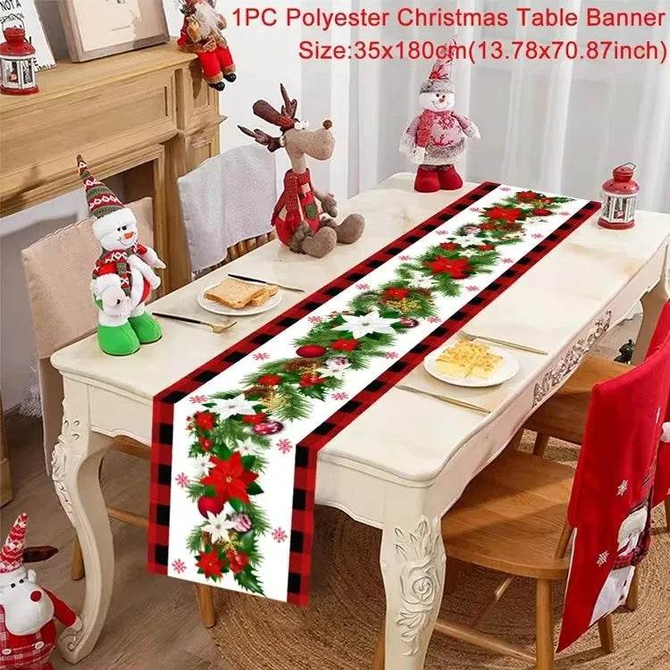 Table Runner - Eco Christmas 2025 Decor - Iron Phoenix GHG