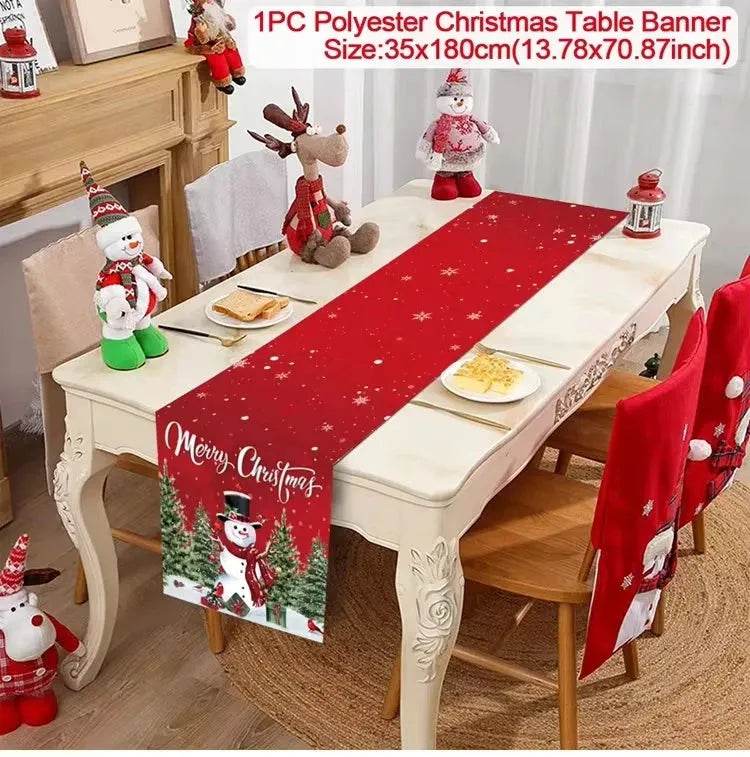 Table Runner - Eco Christmas 2025 Decor - Iron Phoenix GHG