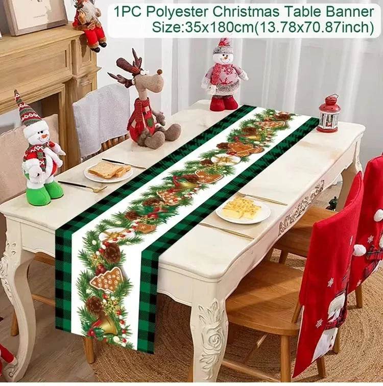 Table Runner - Eco Christmas 2025 Decor - Iron Phoenix GHG