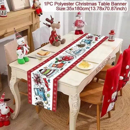 Table Runner - Eco Christmas 2025 Decor - Iron Phoenix GHG