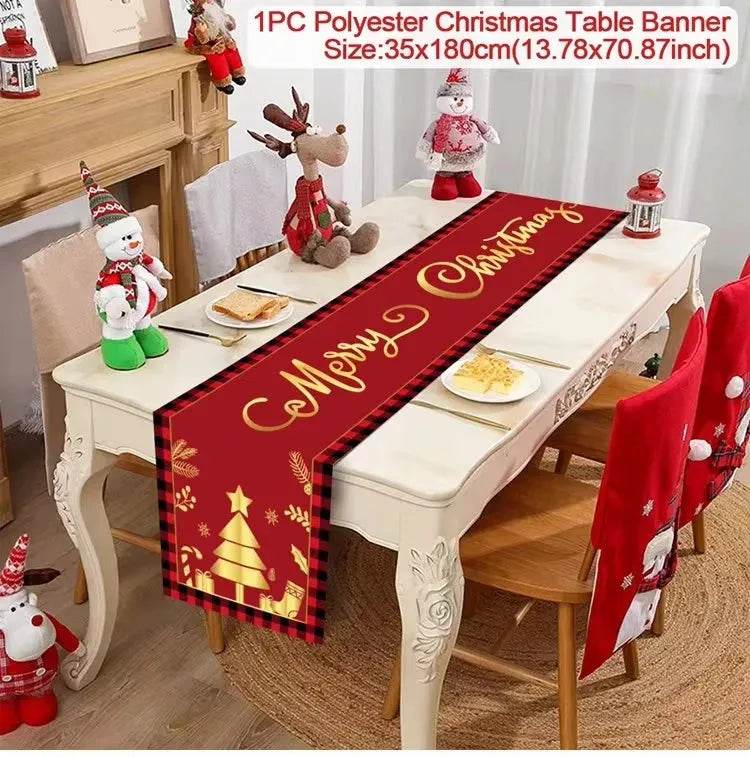 Table Runner - Eco Christmas 2025 Decor - Iron Phoenix GHG