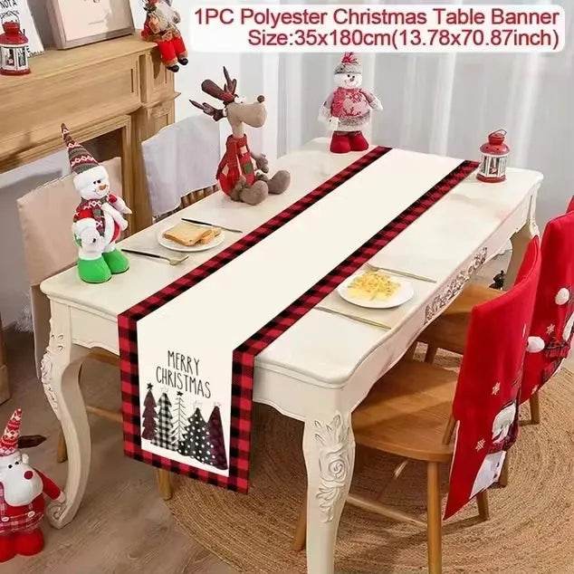 Table Runner - Eco Christmas 2025 Decor - Iron Phoenix GHG