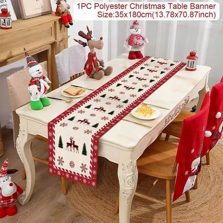 Table Runner - Eco Christmas 2025 Decor - Iron Phoenix GHG