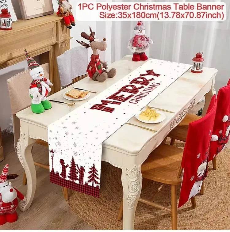 Table Runner - Eco Christmas 2025 Decor - Iron Phoenix GHG