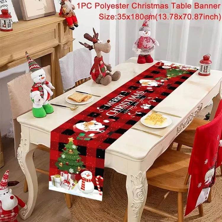 Table Runner - Eco Christmas 2025 Decor - Iron Phoenix GHG