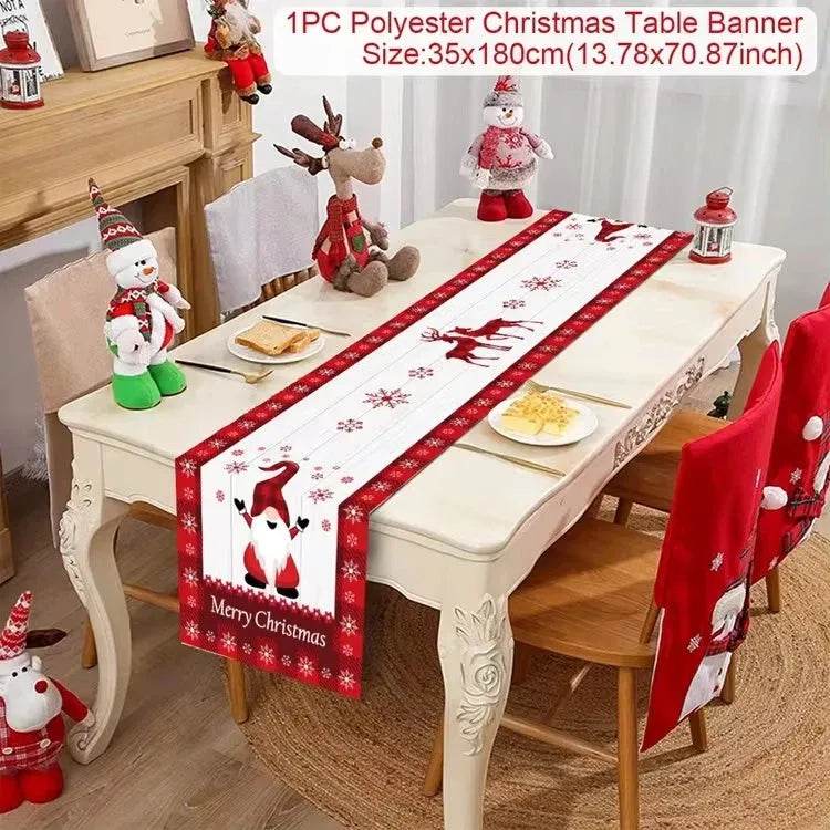 Table Runner - Eco Christmas 2025 Decor - Iron Phoenix GHG