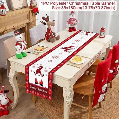 Table Runner - Eco Christmas 2025 Decor - Iron Phoenix GHG