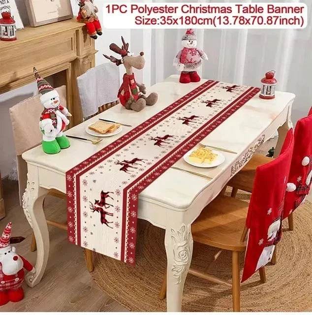 Table Runner - Eco Christmas 2025 Decor - Iron Phoenix GHG