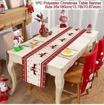 Table Runner - Eco Christmas 2025 Decor - Iron Phoenix GHG