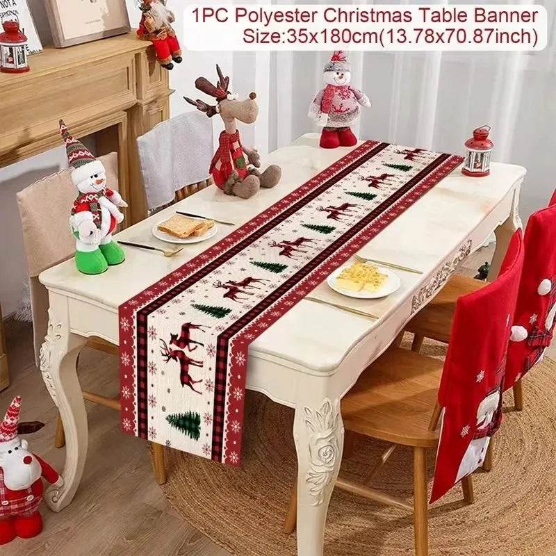 Table Runner - Eco Christmas 2025 Decor - Iron Phoenix GHG