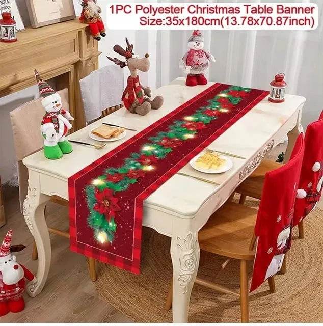 Table Runner - Eco Christmas 2025 Decor - Iron Phoenix GHG