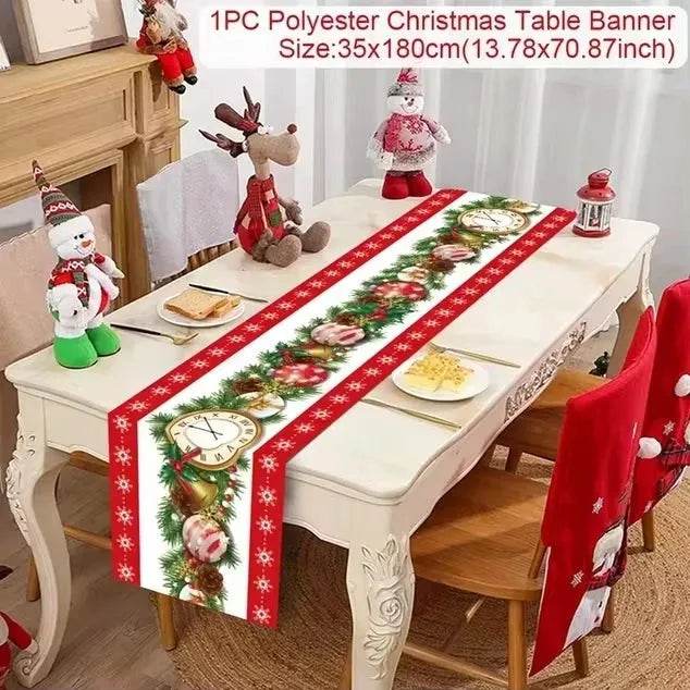 Table Runner - Eco Christmas 2025 Decor - Iron Phoenix GHG