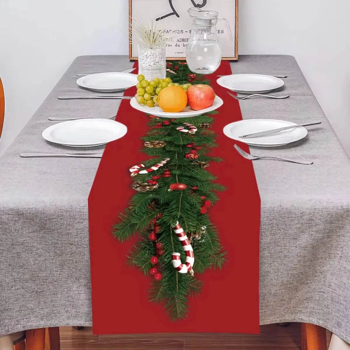 Table Runner - Eco Christmas 2025 Decor - Iron Phoenix GHG