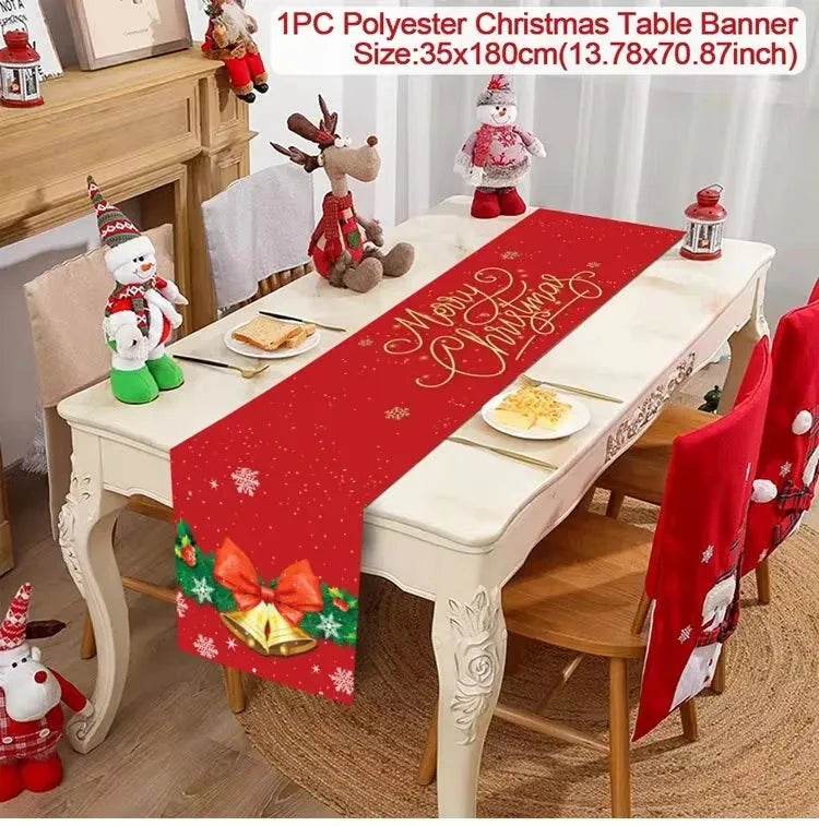 Table Runner - Eco Christmas 2025 Decor - Iron Phoenix GHG