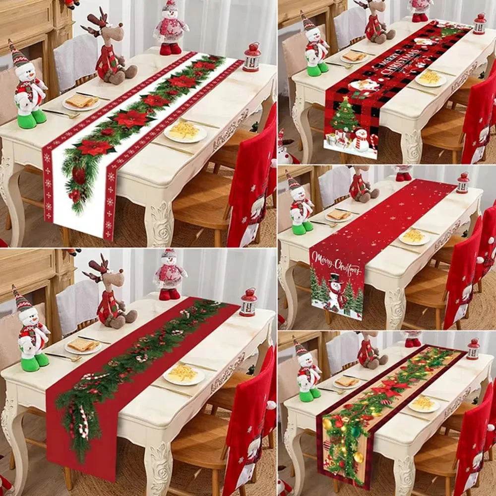 Table Runner - Eco Christmas 2025 Decor - Iron Phoenix GHG