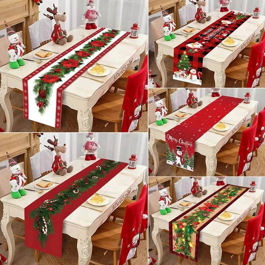 Table Runner - Eco Christmas 2025 Decor - Iron Phoenix GHG