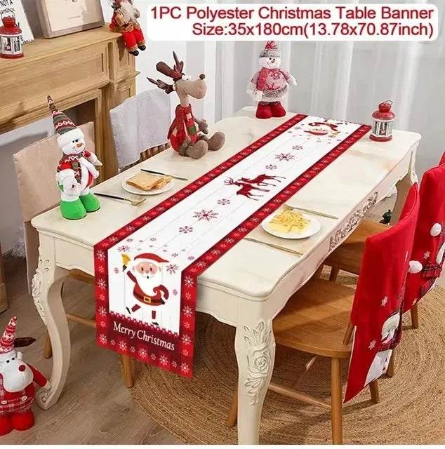 Table Runner - Eco Christmas 2025 Decor - Iron Phoenix GHG