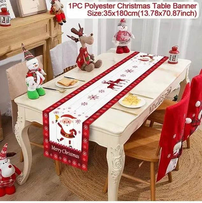 Table Runner - Eco Christmas 2025 Decor - Iron Phoenix GHG