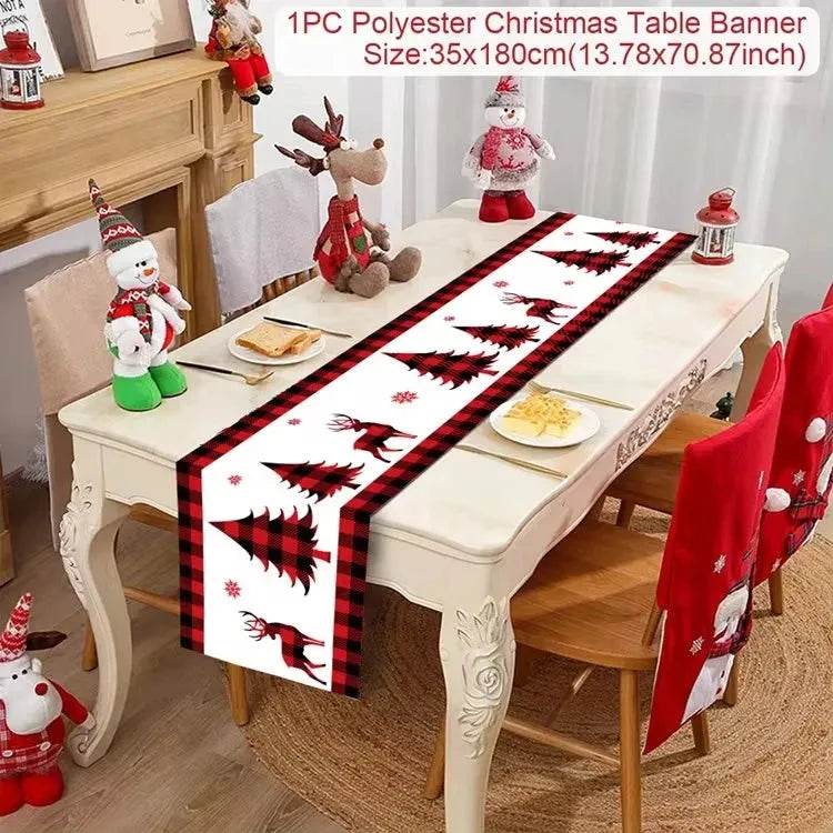 Table Runner - Eco Christmas 2025 Decor - Iron Phoenix GHG