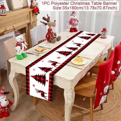 Table Runner - Eco Christmas 2025 Decor - Iron Phoenix GHG