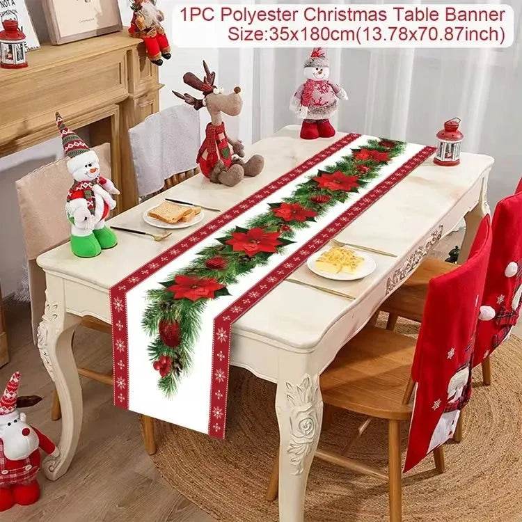 Table Runner - Eco Christmas 2025 Decor - Iron Phoenix GHG