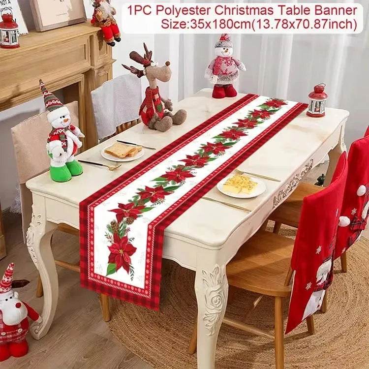 Table Runner - Eco Christmas 2025 Decor - Iron Phoenix GHG