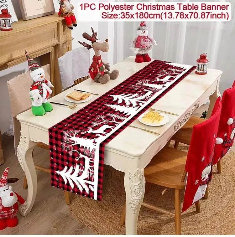 Table Runner - Eco Christmas 2025 Decor - Iron Phoenix GHG