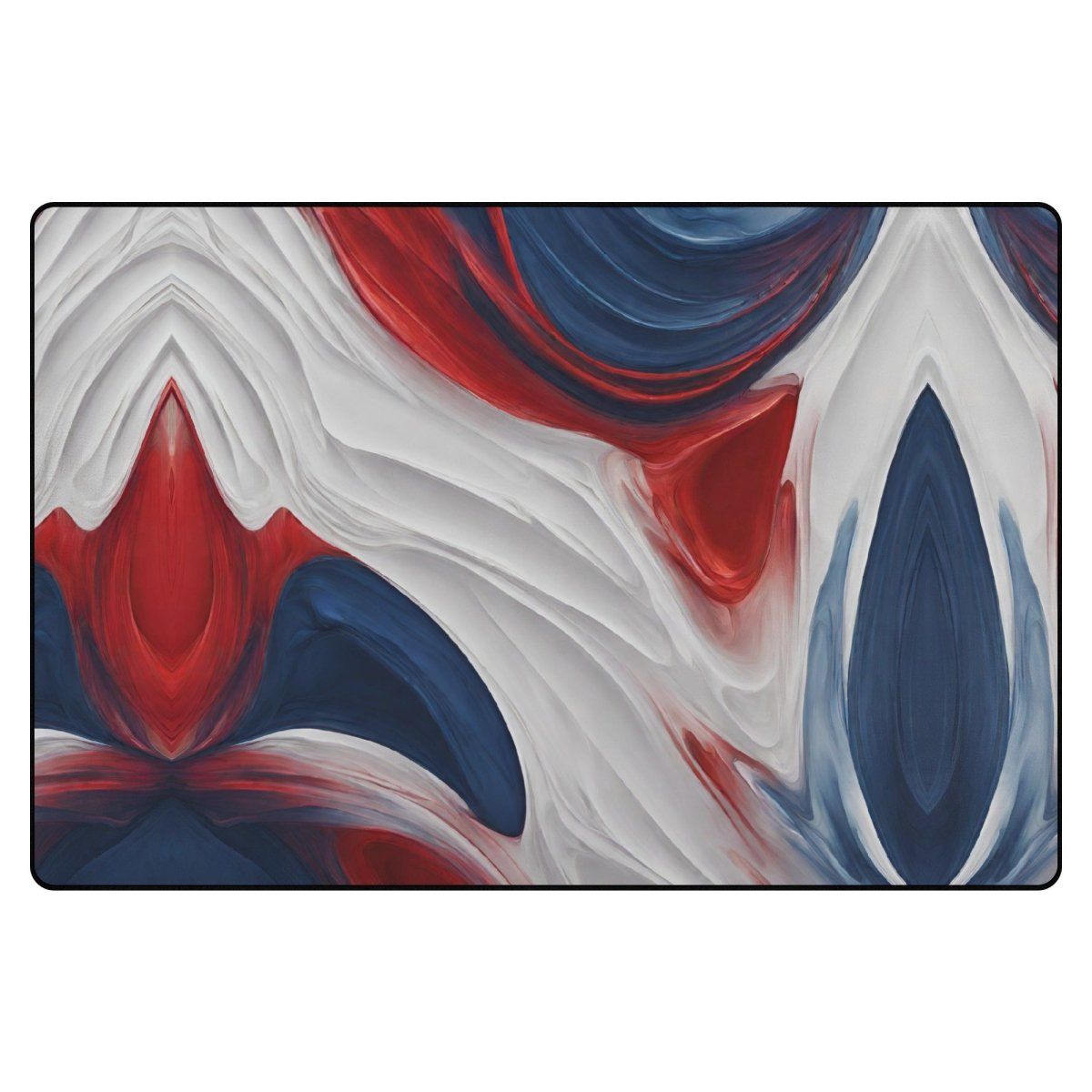 Comfy Abstract Artistry Gaming Rug - Iron Phoenix GHG