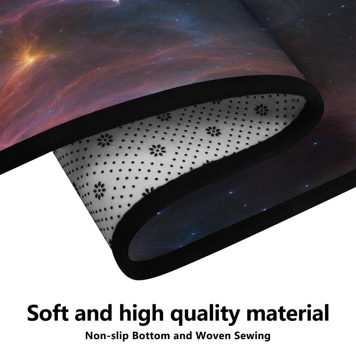 Comfy Nebula Design Slip-Resistant Rug - Iron Phoenix GHG