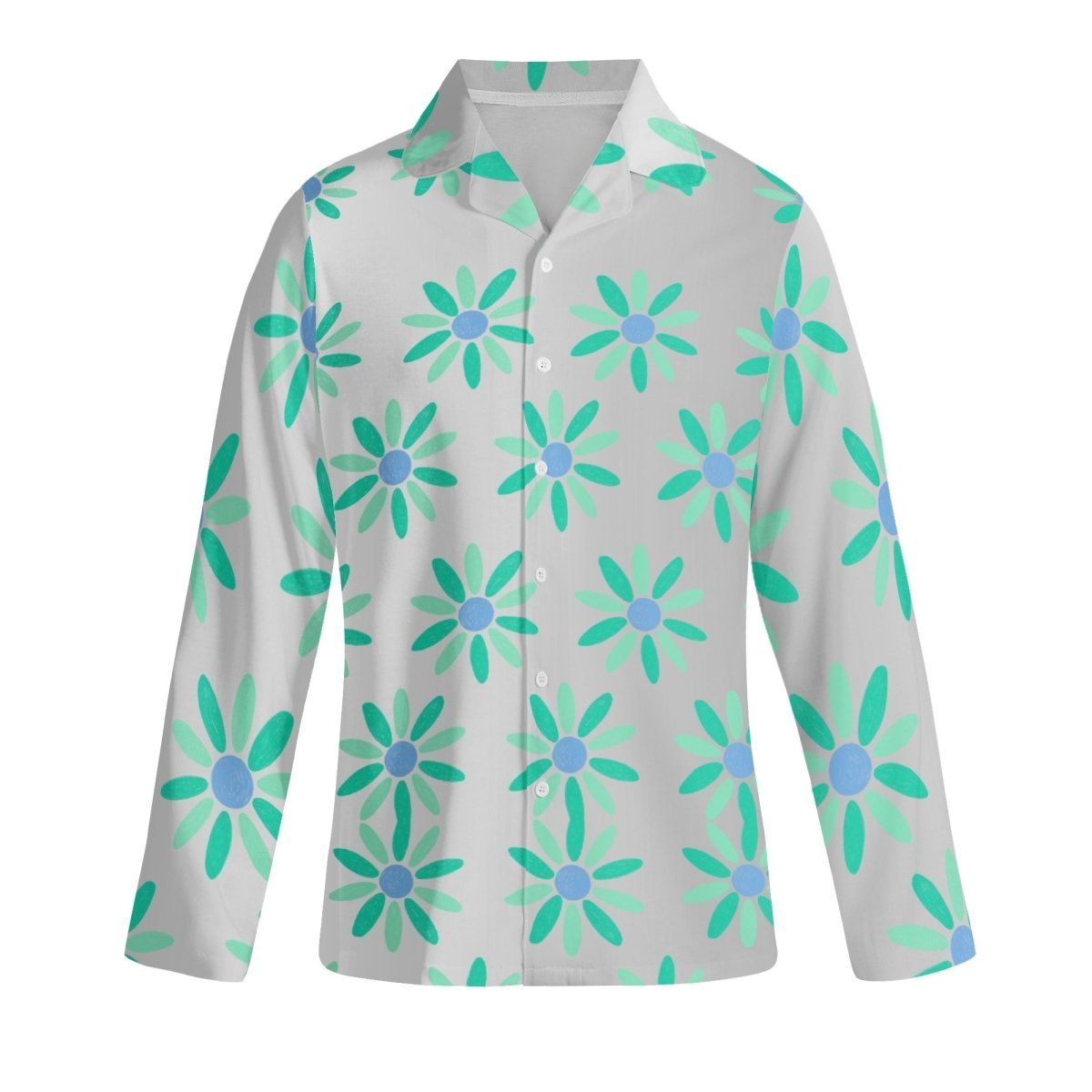 Comfy teal flowers PJ Set - Iron Phoenix GHG