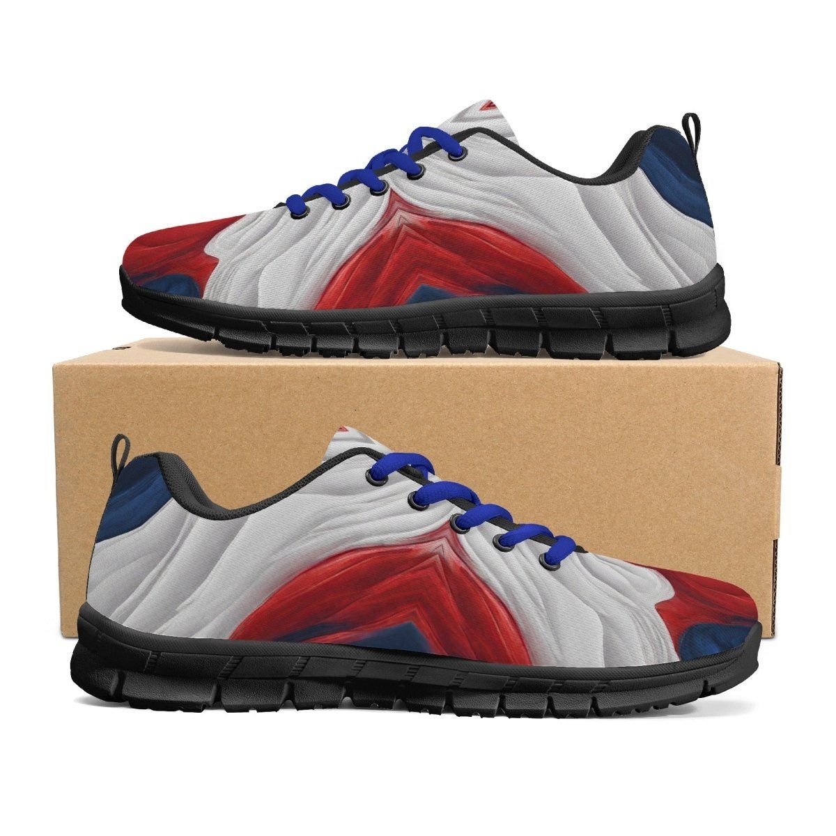 Patriotic Men's Running Shoes - Iron Phoenix GHG