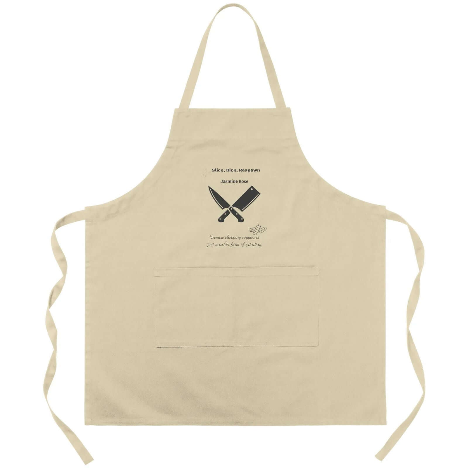 Personalized Gamer Chef Apron - Punny, Stylish, Durable Kitchen Essential - Iron Phoenix GHG