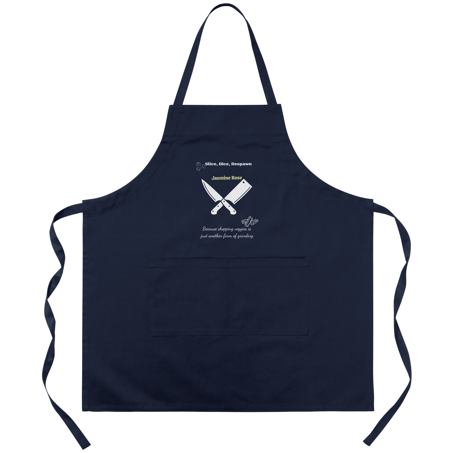 Personalized Gamer Chef Apron - Punny, Stylish, Durable Kitchen Essential - Iron Phoenix GHG