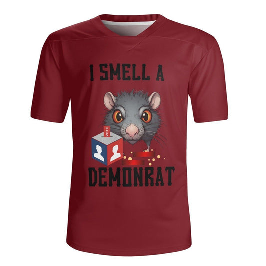 Demonrat Political Trust Jersey - Mens Vote Activewear - Show Your Loyalty and Support - Iron Phoenix GHG