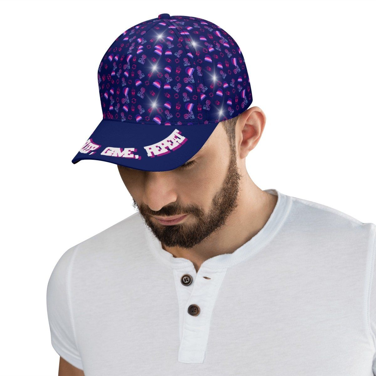 Gamer Repeat Baseball Cap - Iron Phoenix GHG