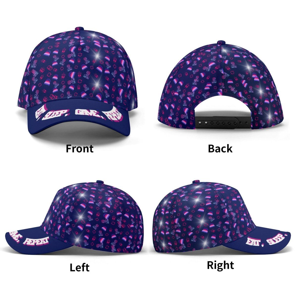 Gamer Repeat Baseball Cap - Iron Phoenix GHG