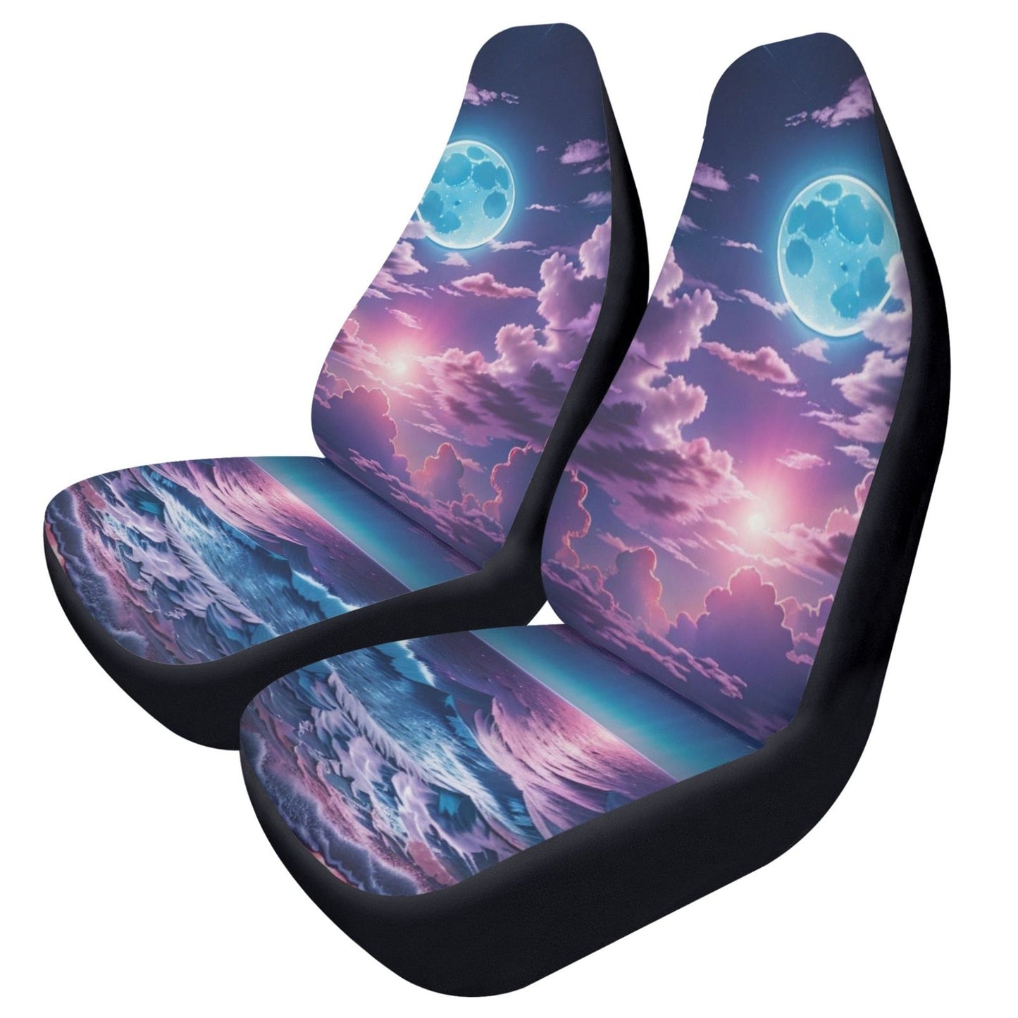 Embroidered Front Car Seat Covers - Iron Phoenix GHG