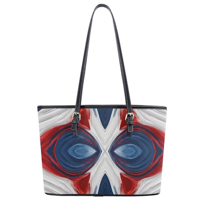 Fashion Red, White, and Blue Patriotic Tote Bag - Iron Phoenix GHG