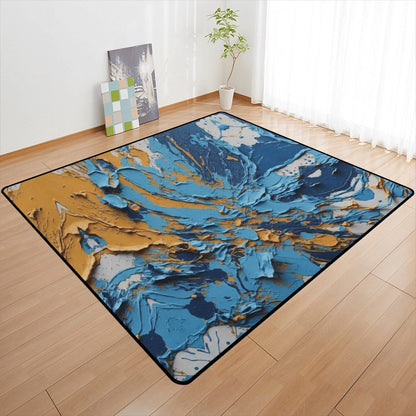 Floor-gaming Comfy Velvet Rug - Iron Phoenix GHG