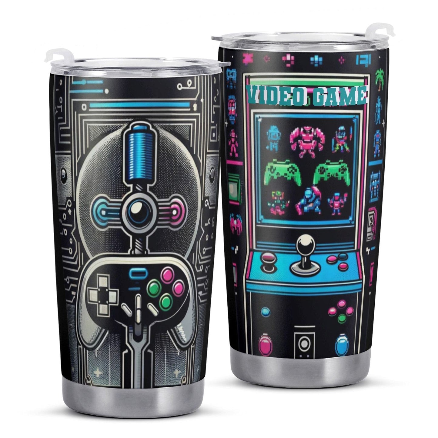 Gamer Inspired Car Cup  On-the-Go Gaming Fun - Iron Phoenix GHG