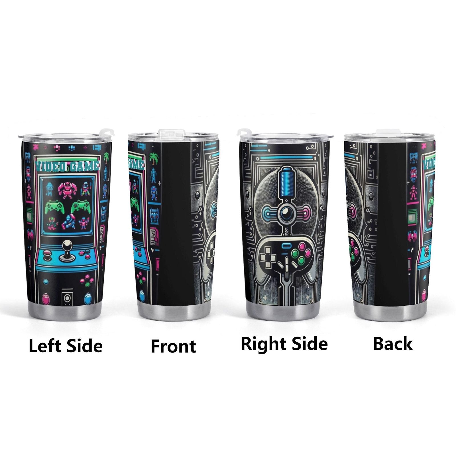 Gamer Inspired Car Cup  On-the-Go Gaming Fun - Iron Phoenix GHG