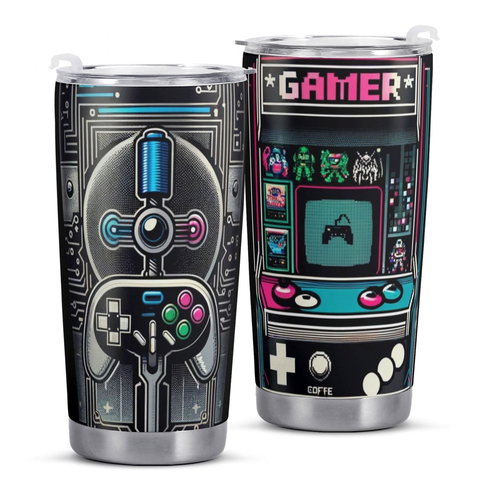 Gamer Inspired Car Cup  On-the-Go Gaming Fun - Iron Phoenix GHG