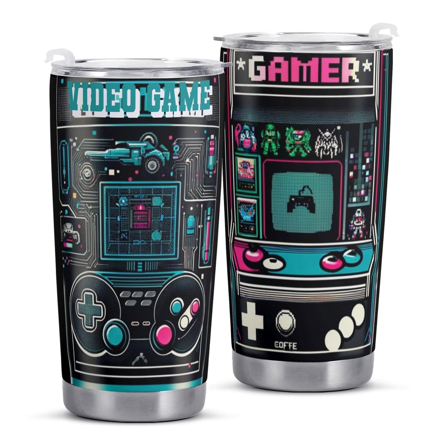 Gamer Inspired Car Cup  On-the-Go Gaming Fun - Iron Phoenix GHG