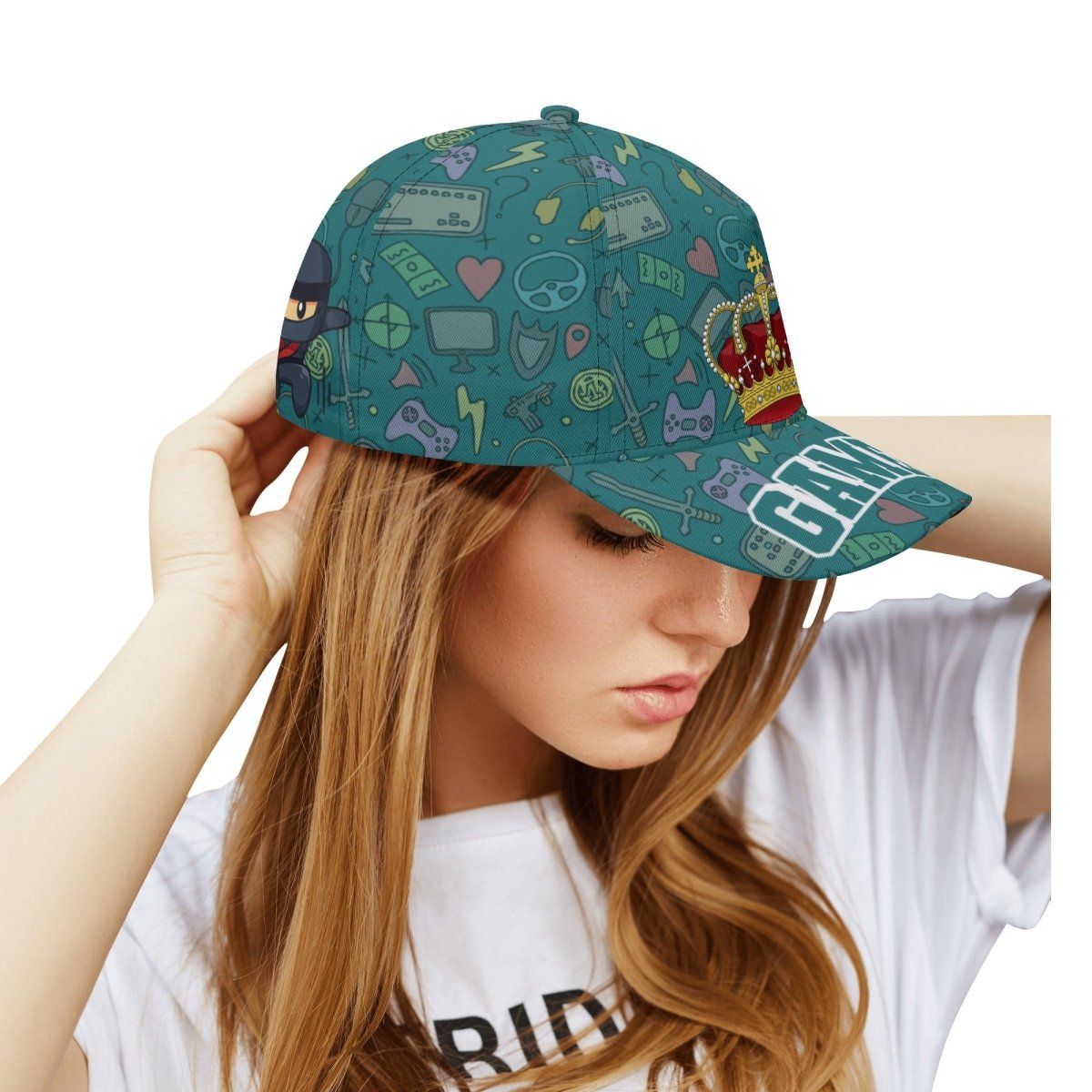 Gamer King Baseball Cap - Iron Phoenix GHG