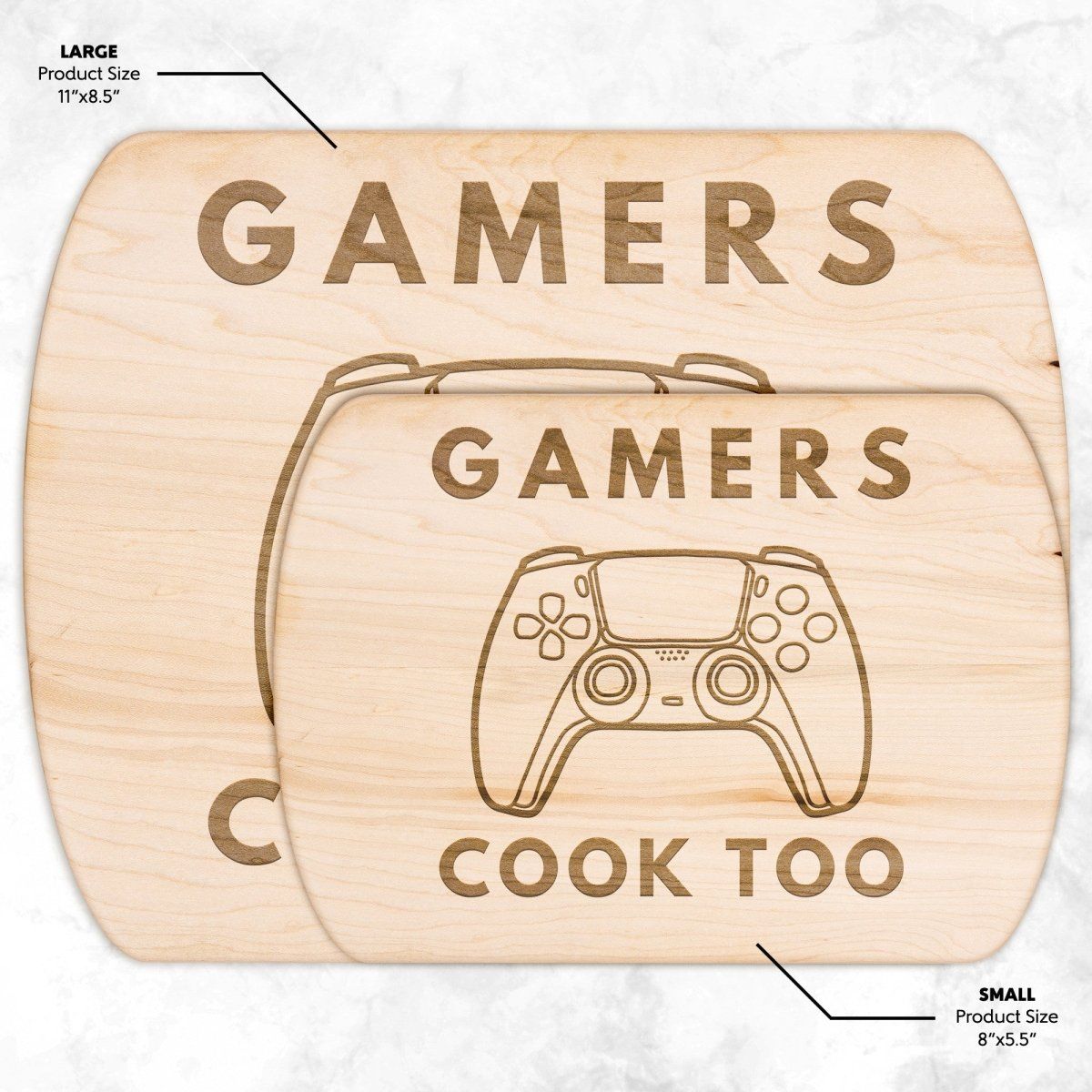 Gamer's Chef cutting board - Iron Phoenix GHG