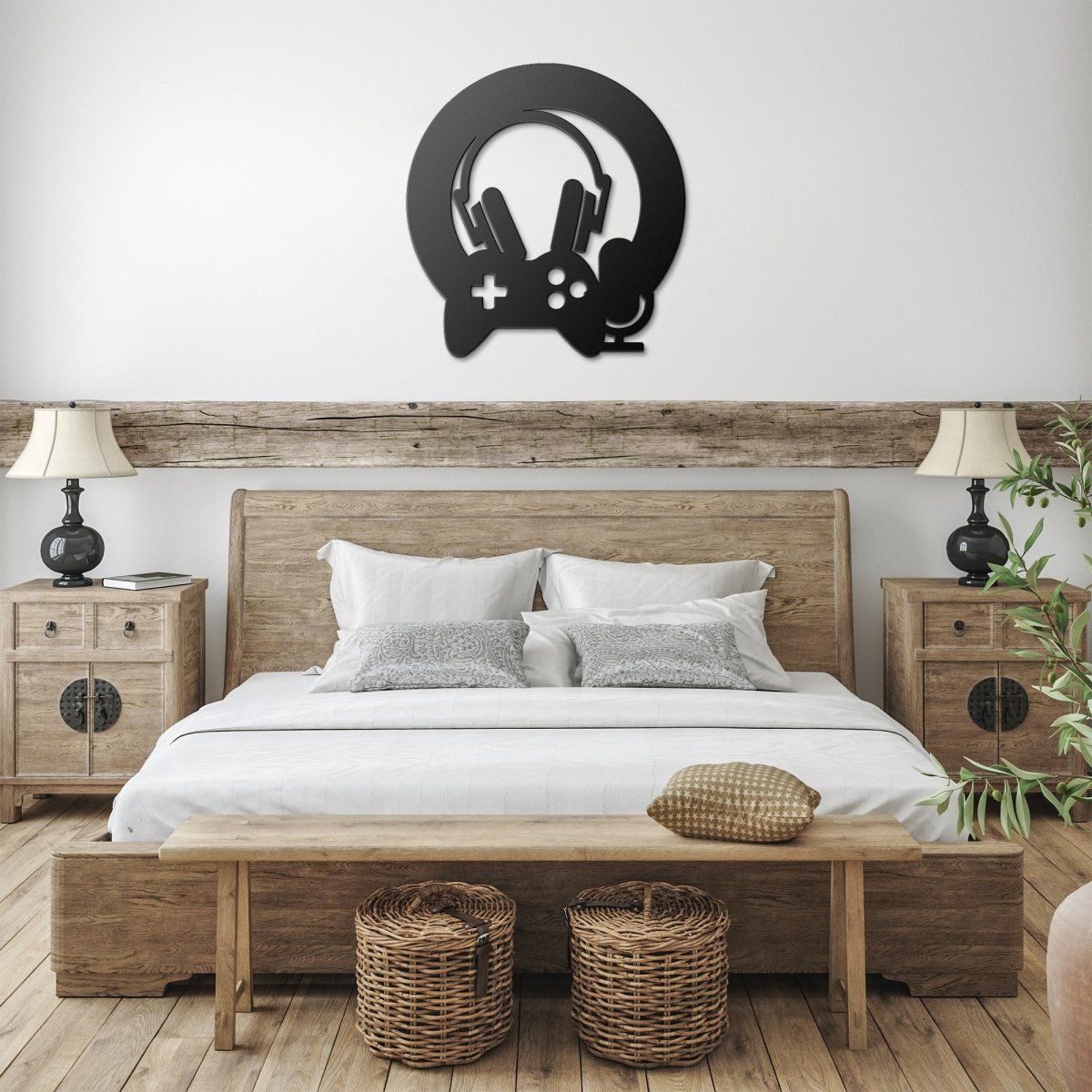 Gamer's Metal Wall Sign - Iron Phoenix GHG