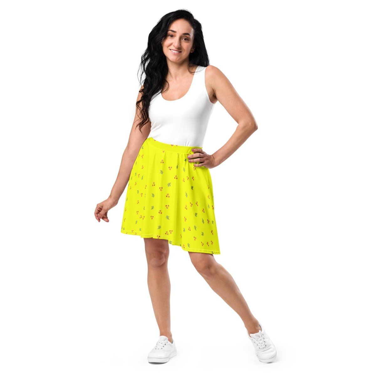 Golden Leaf Breeze Skater Skirt - Iron Phoenix GHG